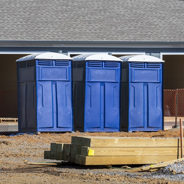 is there a specific order in which to place multiple porta potties in Las Vegas